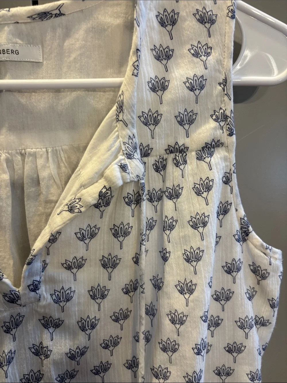 Diane Von Furstenberg Rissa tank sz 2